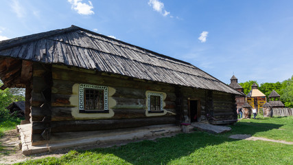 Building in Pirogogo Ethnographic Park, Kiev, Ukraine