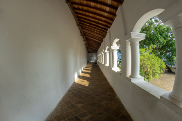 Temple corridor