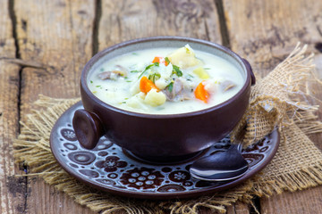 fresh vegetable soup