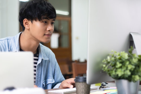 Programmers and developer teams are coding and developing softwa