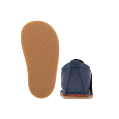 baby shoes on perfect white background