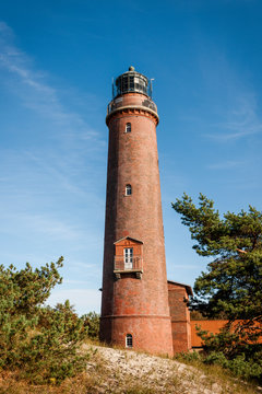 Lighthouse at Darsser Ort, Mecklenburg-Western Pomerania, Germany