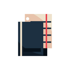 folder sheet document office work business equipment icon