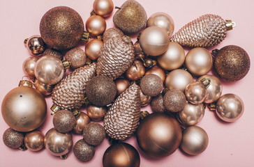 Christmas decoration. Decor. Christmas tools. Balls. Decoration. Holidays. New years. 