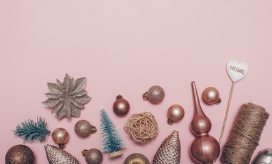 Christmas decoration. Decor. Christmas tools. Balls. Decoration. Holidays. New years. 