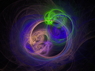 surreal futuristic digital 3d design art abstract background fractal illustration for meditation and decoration wallpaper
