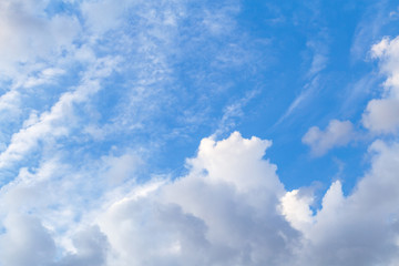 Bright sky background