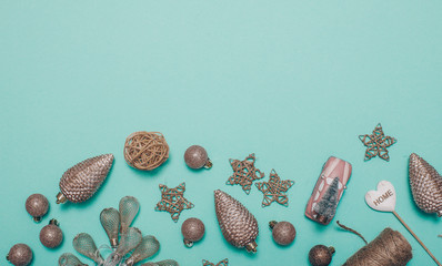 Christmas decoration. Decor. Christmas tools. Balls. Decoration. Holidays. New years. 