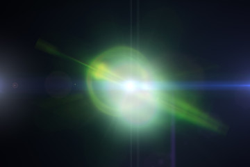 Abstract of lighting for background.abstract of digital lens flare background. Beautiful rays of light.	