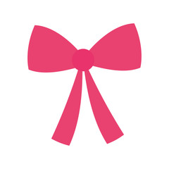 red bow decoration ribbon icon