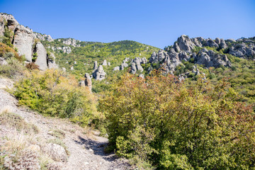 Fototapeta na wymiar Crimea photo landscape and travel