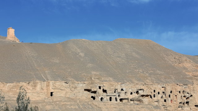 North section of Mogao Buddhist caves. Dunhuang-Gansu province-China-0593