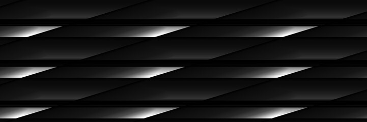 Digital art, panoramic abstract 3D objects, Germany