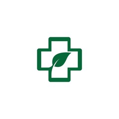 Medical cross logo template vector icon