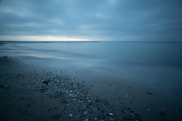 meer und bodden landschaften mit longexposure