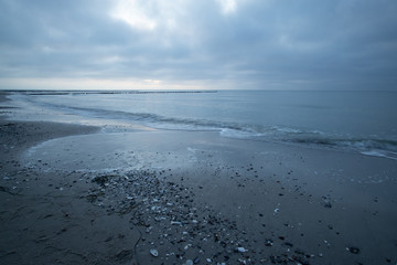 meer und bodden landschaften mit longexposure