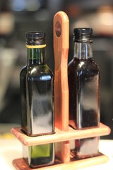 Aceite y Vinagre en vinagrera