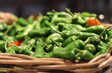 Pimientos verdes