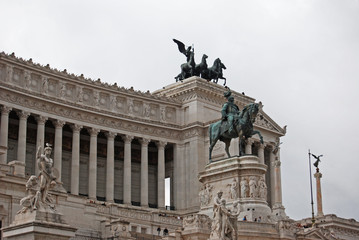 Altare della patria in Rome, Italy