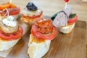 Spanish Tapas, Montaditos, Oliva Oli, Palma de Mallorca