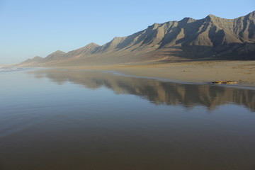 Panor&aacute;mica del Parque Natural  de Jand&iacute;a, en Fuerteventura