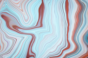 Marble ink colorful. blue marble pattern texture abstract background. can be used for background or wallpaper