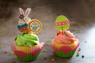 Sping Easter Cupcakes