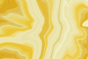 Marble ink colorful. yellow marble pattern texture abstract background. can be used for background...