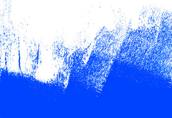 blue and white hand paint background texture with grunge brush strokes
