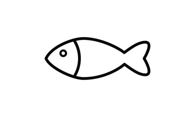 fish vector icon