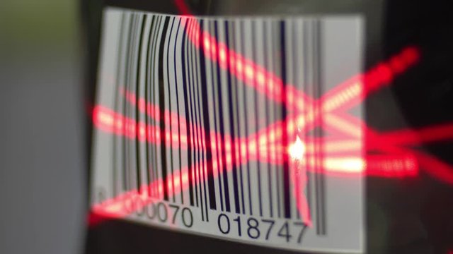 Barcode Scanning with Multiple Barcode Scanners Red Laser Beams