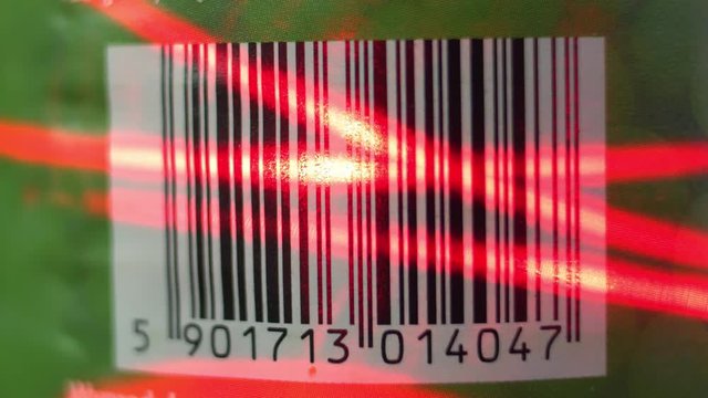 Barcode Scanning with Multiple Barcode Scanners Red Laser Beams