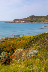 Near Barricane Beach in North Devon