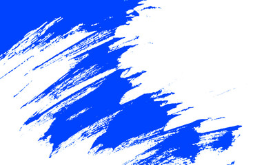 blue and white hand paint background texture with grunge brush strokes