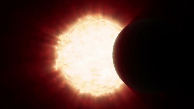 Solar eclipse timelapse