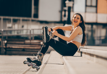 Active lifestyle in a modern city