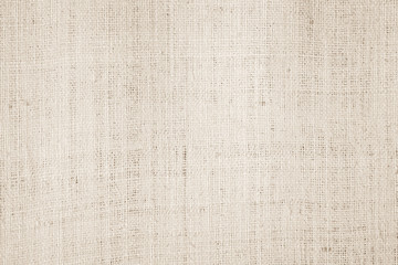 Cream abstract cotton towel mock up template fabric on background. Cloth Wallpaper of artistic grey wale linen canvas. Cloth Blanket or Curtain of pattern and copy space for text decoration.