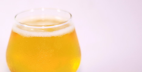 Beer mug on a white background
