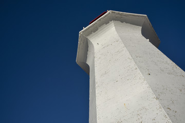 Peggys Point lighthouse also known as Peggys Cove Lighthouse was built in 1914 of reinforced...