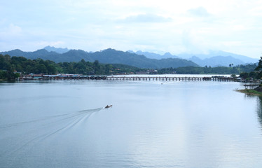 lake in the mountains