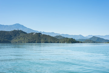 landscape of Sun Moon Lake