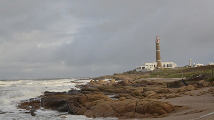 Fototapeta na wymiar Faro Cabo Polonio Uruguay