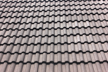brown tile roofs patterns background