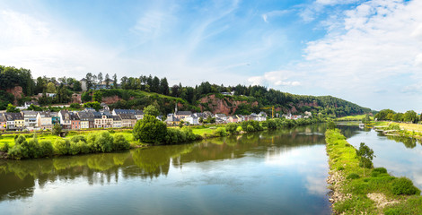 Fototapeta na wymiar Panoramic view of Trier