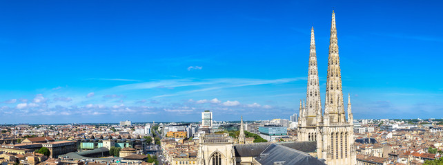 Panoramic view of Bordeaux