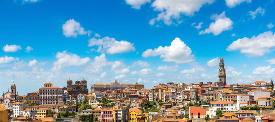 Panoramic view of Porto
