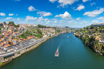 Panoramic view of Porto