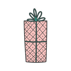 decorative gift box surprise ornament icon