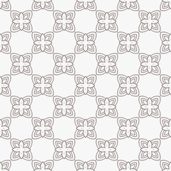 Geometric Pattern. Seamless Texture Grey Color Background. Vector illustration