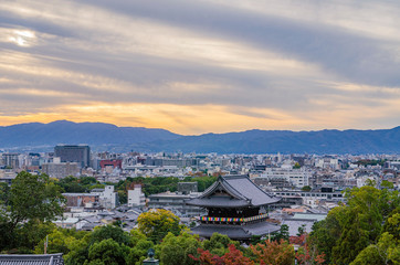 Obraz premium 京都の都市景観